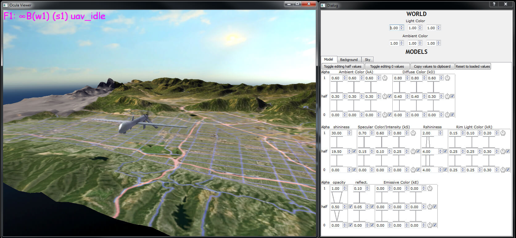 Reverge animation viewer