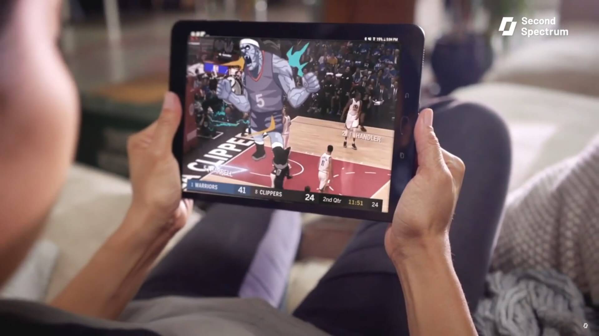 Second Spectrum CourtVision app
